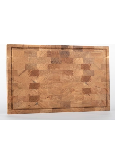 Meşe Endgrain Kesme Tahtası 40x28x4 Cm /%100 Doğal & Dayanıklı Ahşap, Bıçak Dostu Mutfak Yardımcınız Diğer
