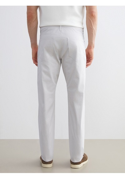 Lcw Eco Ekru Standart Kalıp Gabardin Erkek Chino Pantolon