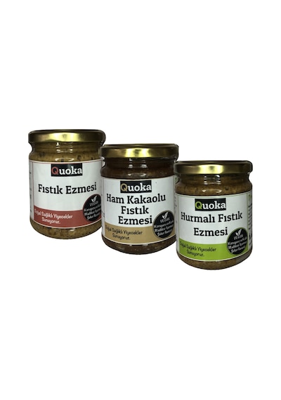 Quoka Fıstık Ezmesi 3 x 200 G