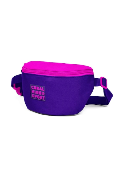Coral High Sport Mor Pembe İki Bölmeli Bel Çantası 22609 Pembe