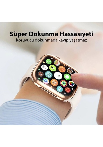 Dux Ducis Samo Series Apple Watch Uyumlu   45mm İçin Soft Tpu Full Koruma Ultra İnce Silikon Kılıf- 5775