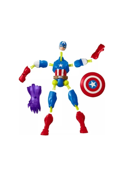 Avengers Captain America Mix Mashers F9265 F9267 Lisanslı Ürün Marvel - Captain America