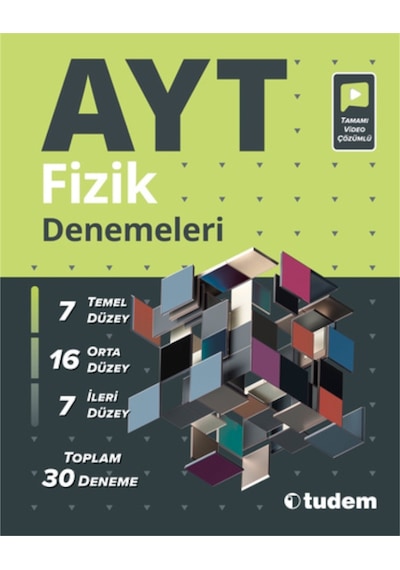 AYT Fizik Denemeleri ( 30'lu ) -  Tudem Yayınları
