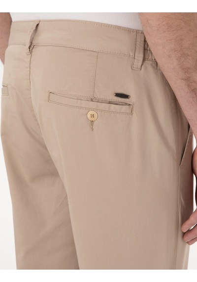 Pierre Cardin Erkek Bej Pantolon Kanvas-chino 50301759-vr011 Bej