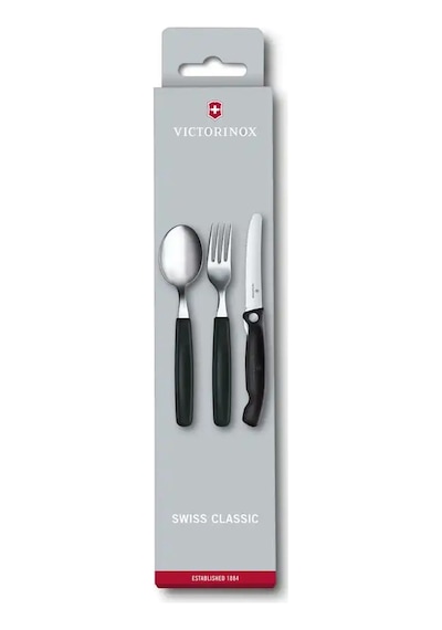 Victorinox 6.7192.f3 Swiss Classic 3 Parça Masa Seti Siyah