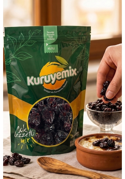 Birinci Sınıf Yaban Mersini Cranberry Kurusu - Doğal, Taptaze Ve Yoğun Aroma 250g 250 G