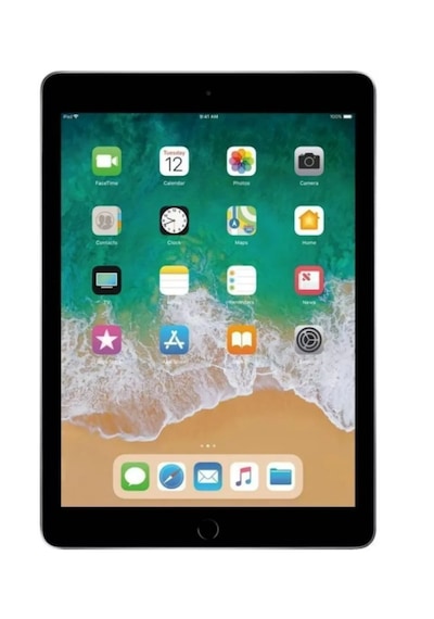 Apple Uyumlu iPad  5.Nesil A1823 32 GB 9.7" Sim Kartlı Tablet Uzay Gri (Teşhir&Outlet)