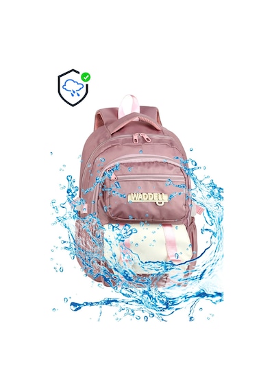 Waddell Lisansli Twill Kumas Niss Model Siyah Okul Sirt Cantasi Termal Beslenme Cantasi Ve