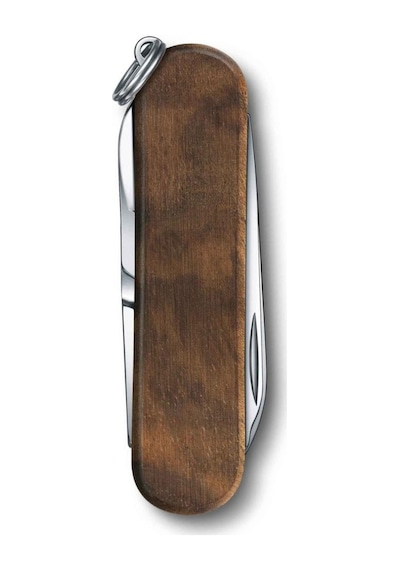 Victorinox 0.6223.61 Classic Sd Wood Kamp Çakı, Ceviz Ağacı Kahverengi