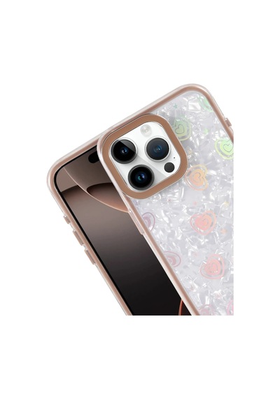 Apple İphone 14 Lumi Desenli Kapak - Çöl Titanyum