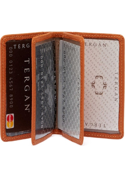 Tergan Vizon Deri Unisex Kredi Kartlık - S1kk00001601-t5a Kahverengi