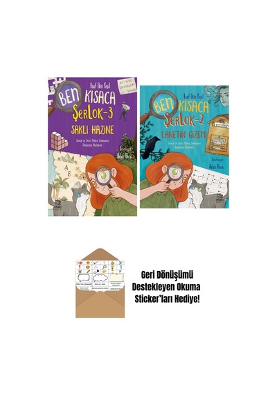 Ben Kısaca Şerlok 3 Saklı Hazine + Ben Kısaca Şerlok 2 Lanetin Gizemi