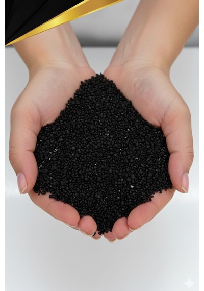 2 Kg Siyah Barış Bazalt Akvaryum Kumu 2-3mm Dekoratif & Doğal Altlık