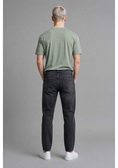 Defacto Straıght Fıt Yıkanmış Denim Pantolon H8247ax26smnm36 Antrasit-nm36