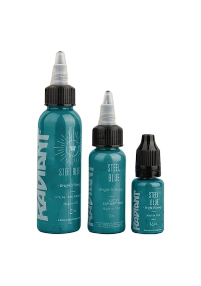 Steel Blue - Radiant Tattoo Dövme Boyası - 0,5oz/15ml