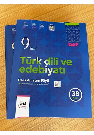 Eis 9. Sınıf Tde Türk Dili Ve Edebiyatı Daf Ders Anlatım Föyleri 2025 Güncel Müfredat