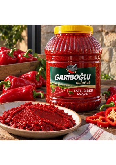 Tatlı Biber Salçası 500gr 1 KG