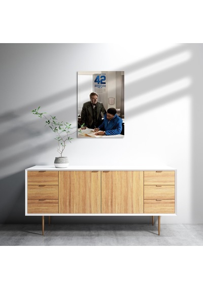 Cakasepetim Branch Rickey And Jackie Robinson 42 Ahşap Mdf Tablo