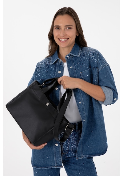 U.S. Polo Assn. Kadın Siyah Kol Çantası 50317808-VR046