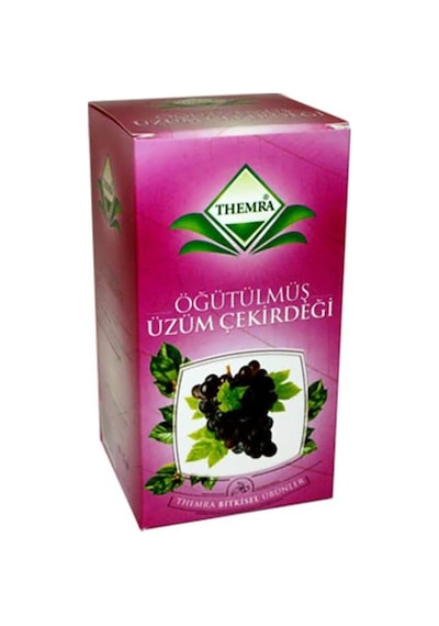 Themra Öğütülmüş Saf Üzüm Çekirdeği Toz 240 G