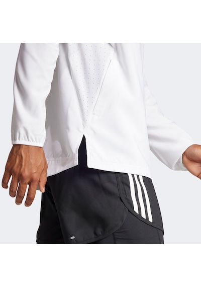 Adidas Adizero Essentials Erkek Beyaz Koşu Rüzgarlık It7586 Beyaz