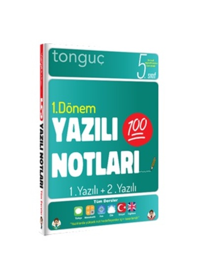 Tonguç Yayınları 5. Sınıf Yazılı Notları 1. Dönem 1 Ve 2. Yazılı