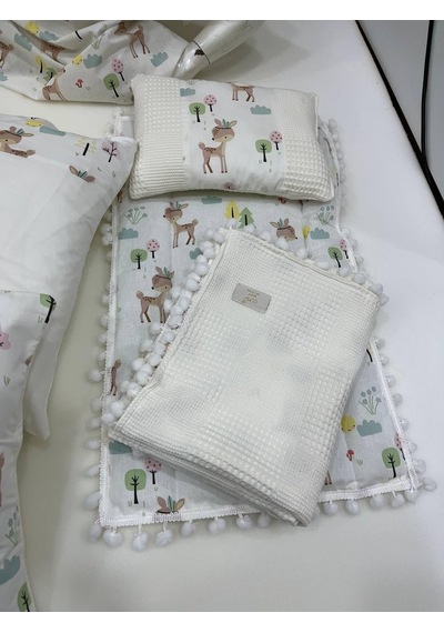 Tr Çok Amaçlı Babynest, Puset Örtüsü Ve Minderi,alt Açma Ve Battaniye, Nevresim Takımı Emzirme Minderi, Emzirme