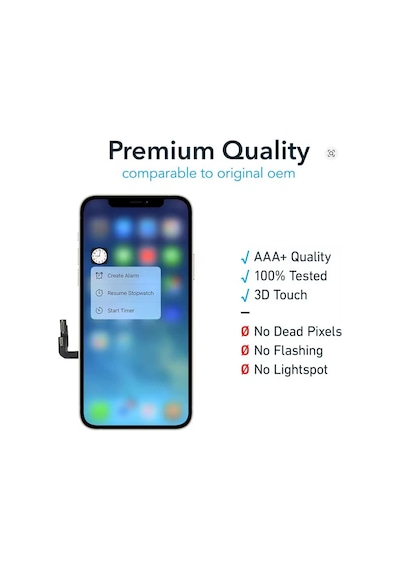 Apple iPhone Uyumlu 13 Oled Ön Oled Ekran Dokunmatik Sıvı Bandı Kırılmaz Tamir Seti Set
