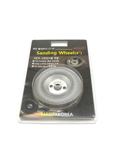 Manpa Mp21 17 4 Sanding Wheel 100 Mm Ahşap Törpü Zımpara