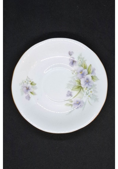 Bone China Mavi Gül Vintage Çay/kahve Fincanı 2 Parça 150 Ml