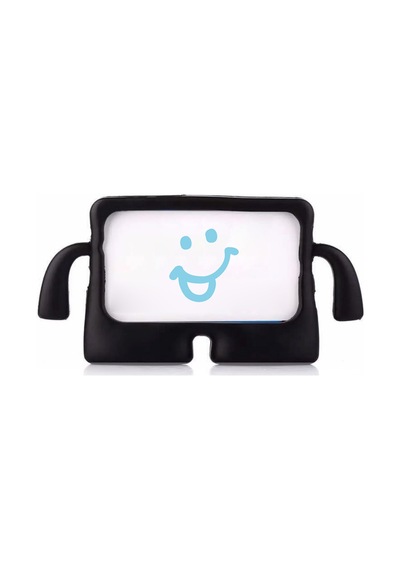 Caseonn Samsung Galaxy Uyumlu Tab S5e T720 / Tab A8 X200 Kılıf Tutma Kollu Silikon Siyah Diğer