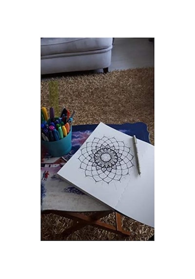 Teknik Şablon 20 Cm X 20 Cm Ölçülerinde 1