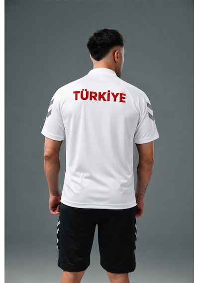 Hummel Armin Milli Takım Antrenman Tişört Beyaz