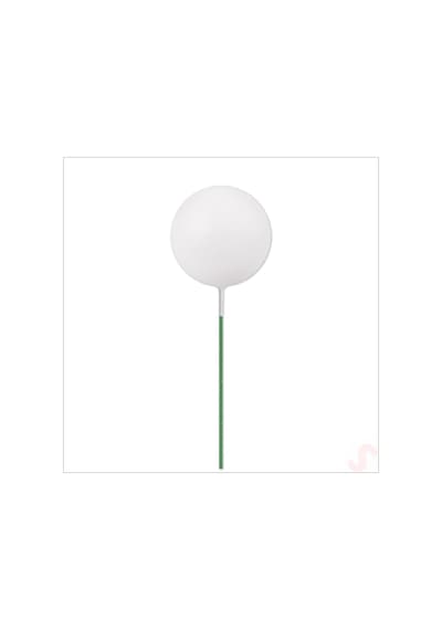 Çubuklu Süsleme Topu, 2cm X 10 Adet - Beyaz