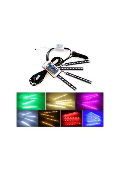 Ayak Altı Led Lamba Sese Duyarlı Led Müziğe Duyarlı Led 9 Ledli (443453520)