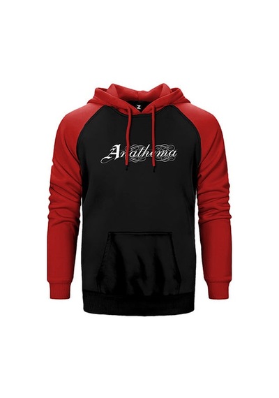 Anathema Logo Sarı Renk Reglan Kol Sweatshirt / Hoodie
