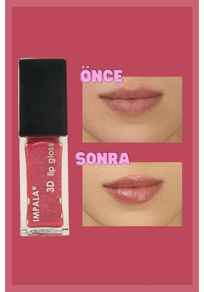 3d Lip Gloss Dudak Parlatıcı No:105