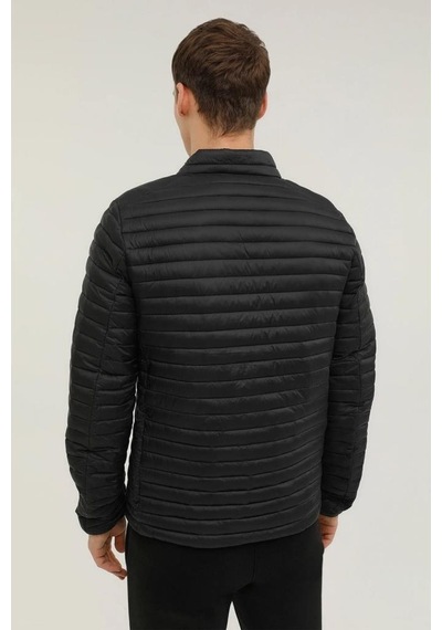 Lumberjack Perry 1sn21 3pr Siyah İnce Casual Şişme Erkek Mont 001