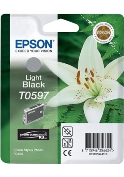 Tonersepeti Epson T0597-c13t05974020 Açık Siyah Kartuş
