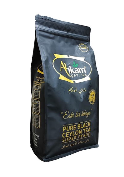 Ahkam Tea 1 Adet 800 Gr'lık Siyah Çay %100 Saf Ceylon Super Pekoe