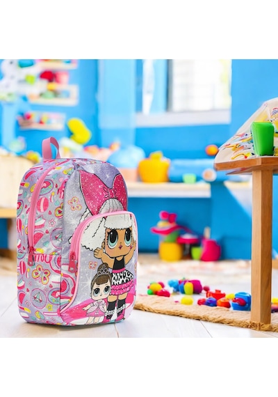 Anaokulu Kreş Günlük Kullanım Kız Çocuk Sırt Çantası Model 16