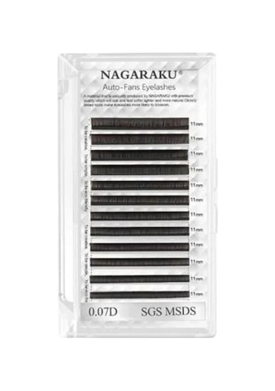 Nagaraku İpek Kirpik 11mm 0.07d Wd049