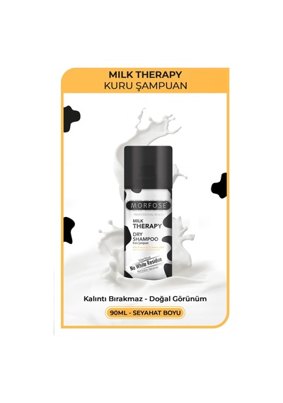 Morfose Milk Therapy Kuru Şampuan 90 Ml - Seyahat Boy