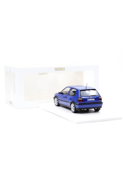 1:18 Ölçek Norev 1994 Volkswagen Golf 3 Gtı Jazz Blue Diecast Metal Minyatür Model Araba 25cm