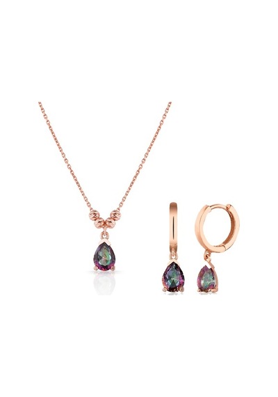 Azuris 925 Ayar Mistik Taş Set (323911587)