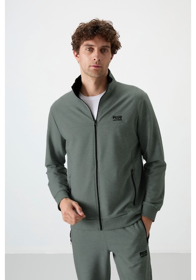 Tommy Life Troy Çağla Standart Kalıp Erkek Eşofman Takım - 85196 Yeşil