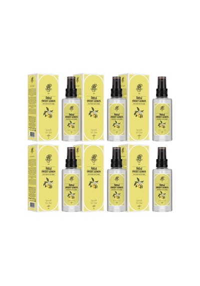 Rebul Sweet Limon Kolonya 125 Ml Spreyli Pet Şişe 6 Lı Set