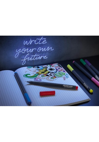 Faber Castell Grip Finepen Renkli Kalem 5 Renk