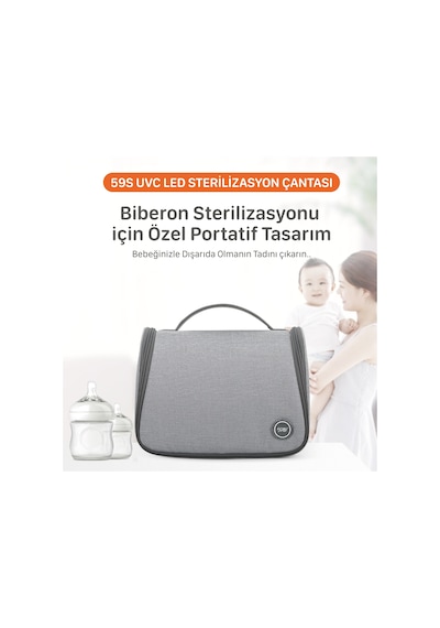 Deerma 59S P11 UVC Çok Fonksiyonlu Sterilizasyon Çantası