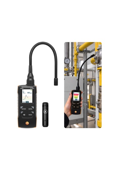 Testo 515 Ex Yanıcı Gaz Kaçağı Tespit Cihazı 0563 1515